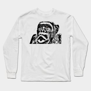 Brown eyed Gorilla Long Sleeve T-Shirt